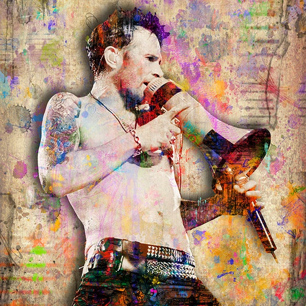 Scott Weiland Druck, Scott Weiland Kunstwerk, Scott Weiland Tribute Art, Scott Weiland Poster für Stone Temple Pilots Fans