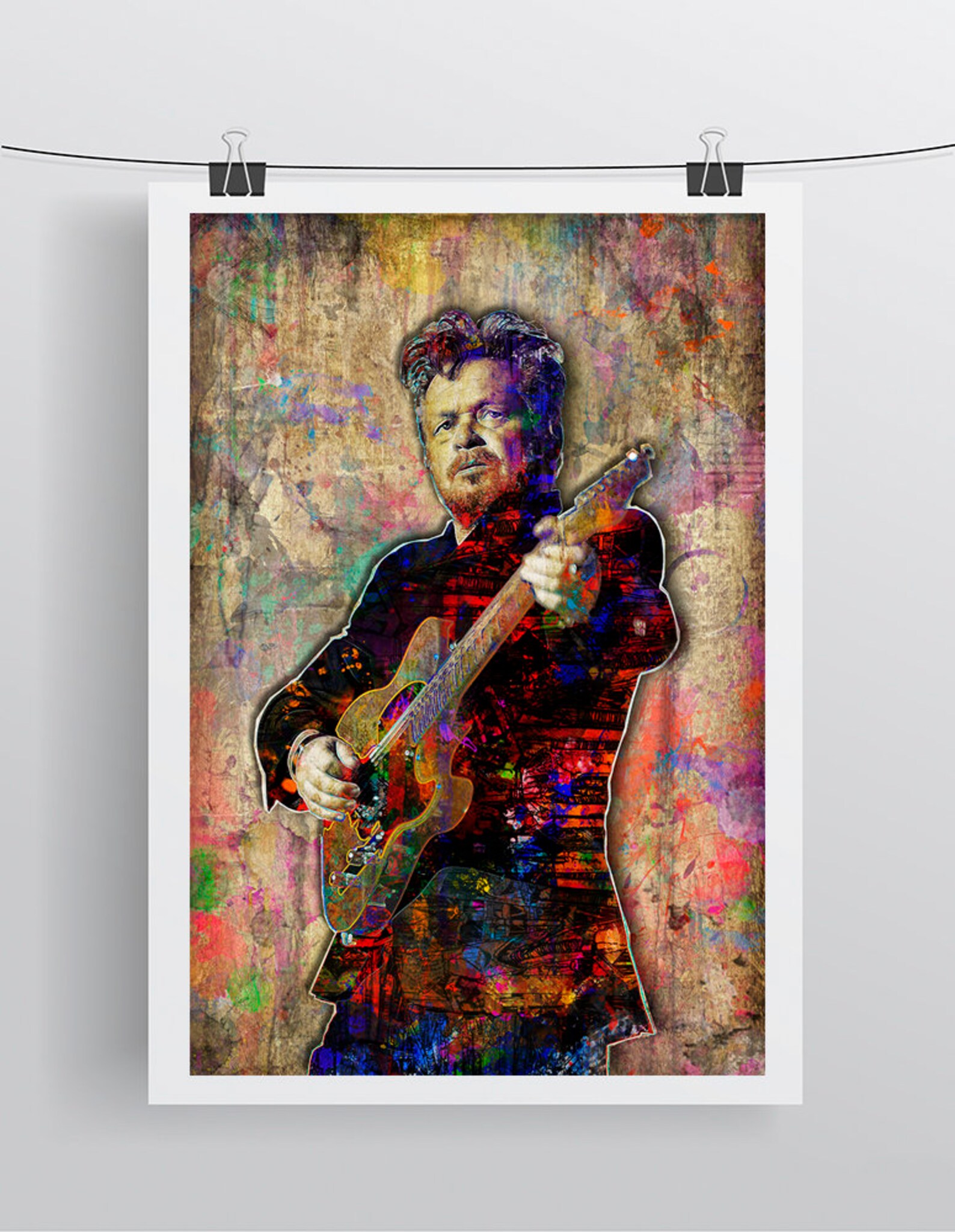 John Mellencamp Poster John Mellencamp Art John Mellencamp - Etsy
