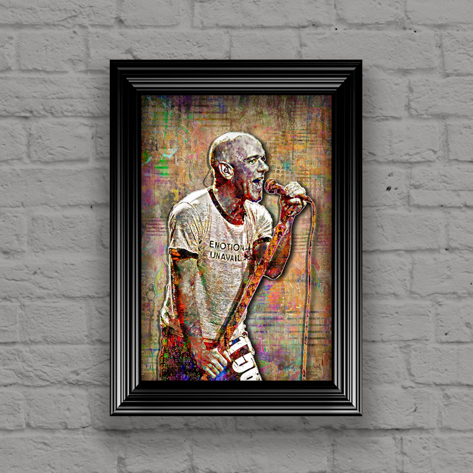 Michael Stipe Print Michael Stipe Artwork Michael Stipe Art Etsy