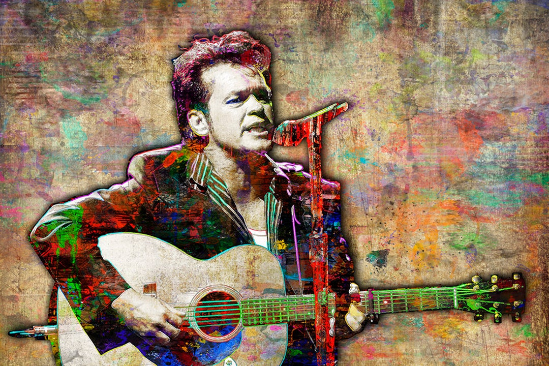 John Mellencamp Art, John Mellencamp Print, John Mellencamp Poster