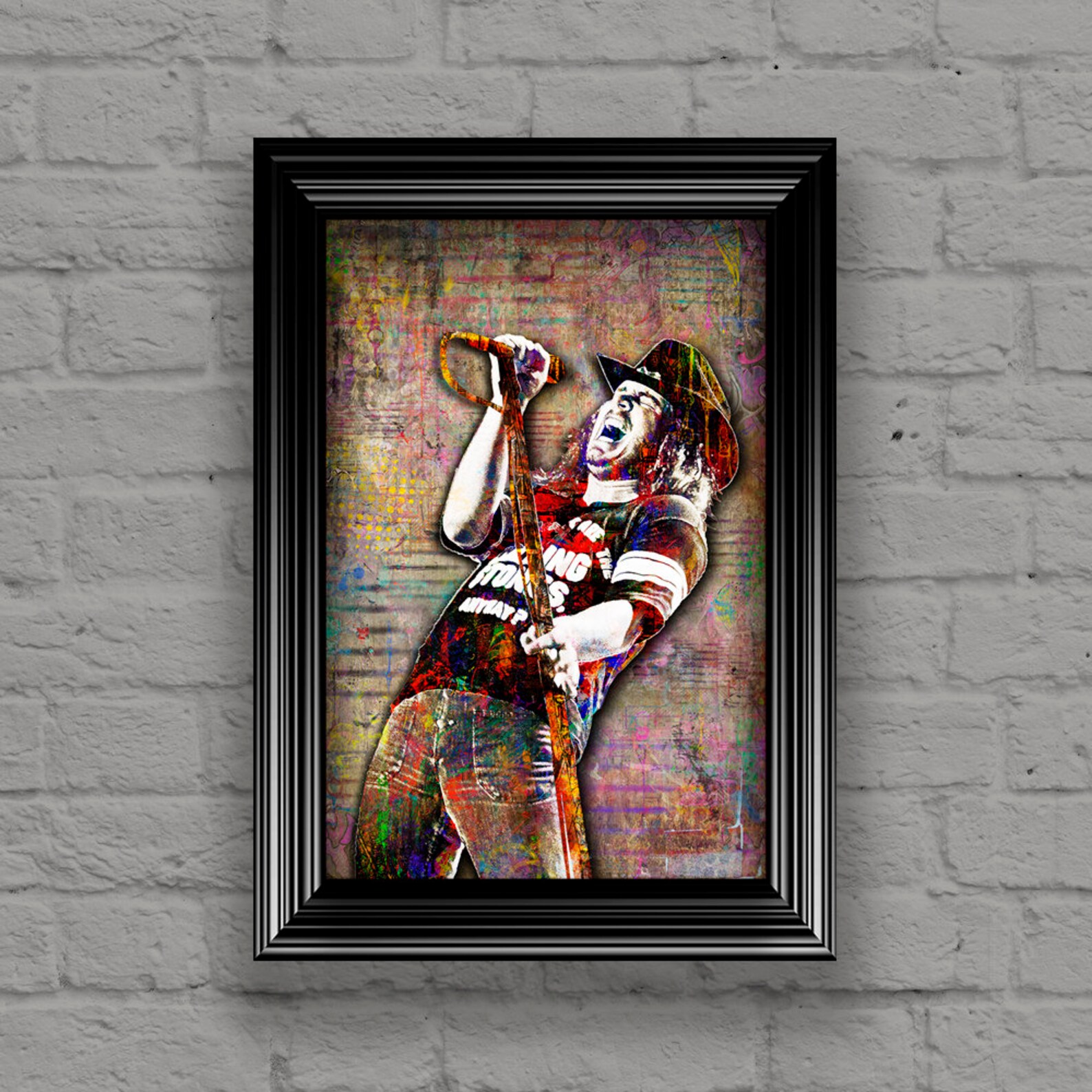 Ronnie Van Zant Poster Ronnie Van Zant Art Ronnie Van Zant - Etsy