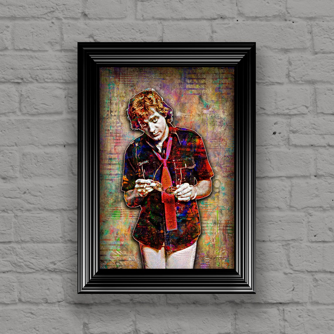 Eddie Money Print Eddie Money Artwork Eddie Money Tribute | Etsy