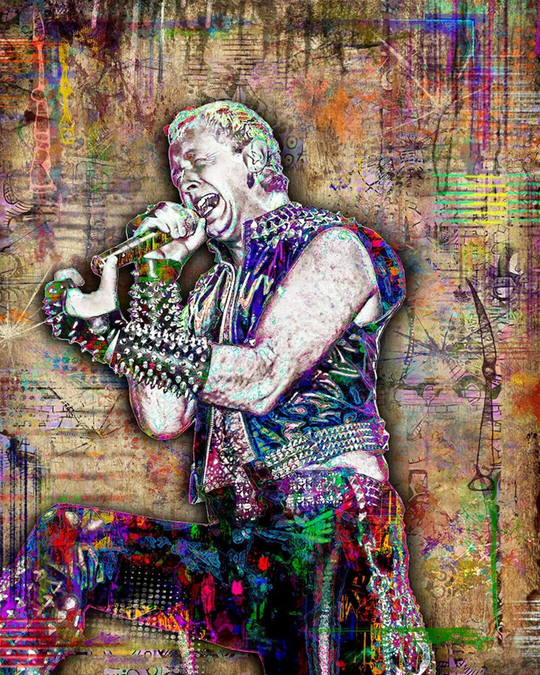 Rob Halford Poster, Rob Halford Art, Rob Halford Artwork, Rob Halford