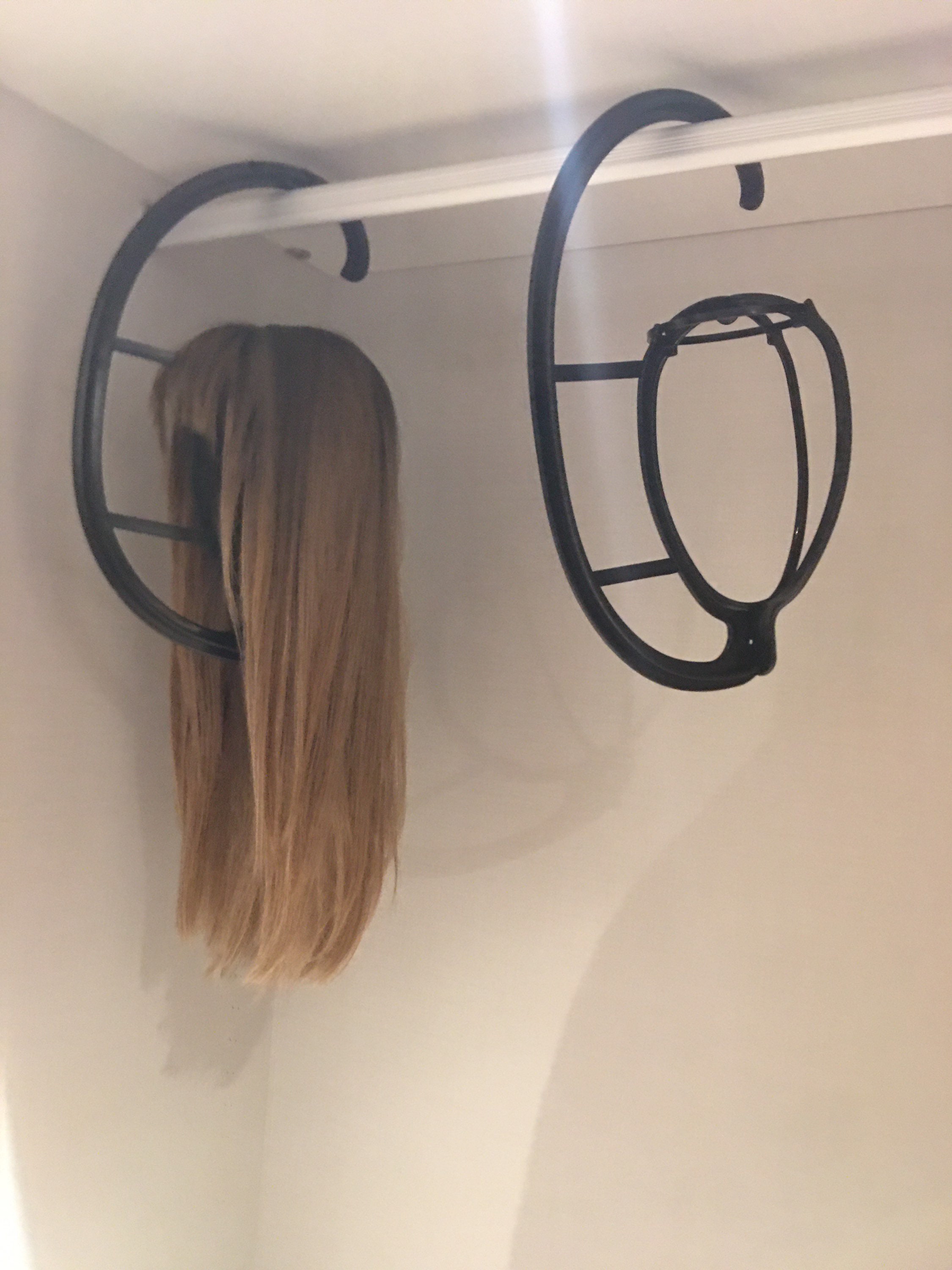 3 Pack Wig Head Stands Wig Stands Keep Your Wigs and Hats Organized,  Perfect for Multiple Wigs, Wig Holder Head for Easy Styling and Storage,  Great
