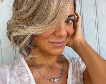 Women Light Blonde Heat Resistant Long Curly Shoulder Length Synthetic Wigs Amazon.com : Fencca Long Brown Mixed Blonde Highlights Curly  main image 2