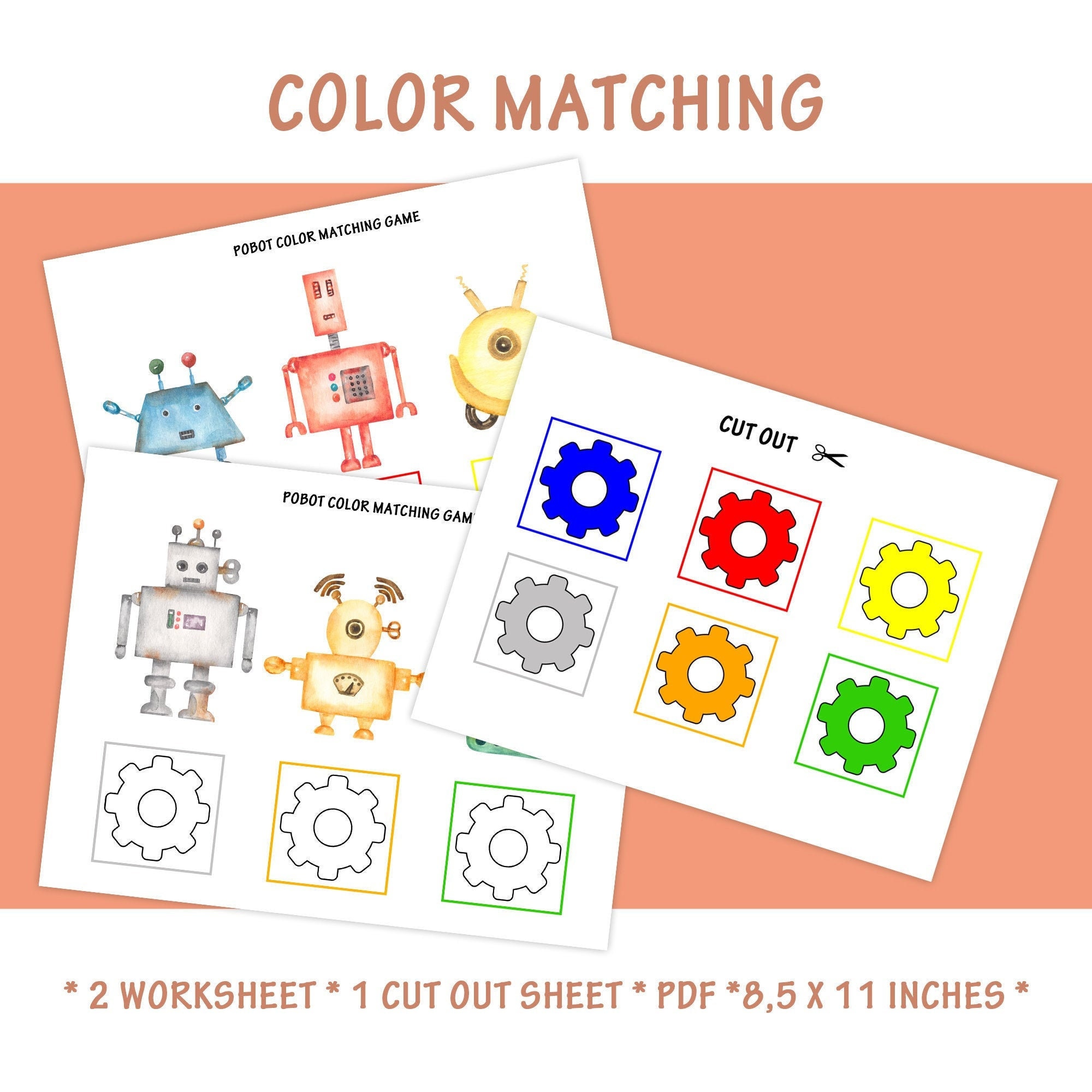 Toddler Busy Book Printable Busy Book File Folder Game | Etsy
