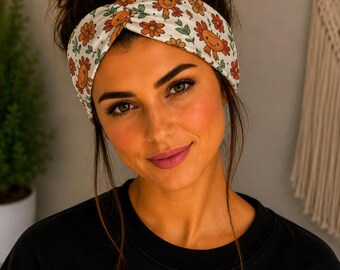 Axolotl, tiara boho twist, acessório de cabelo feminino feito à mão, tecido macio e elástico, estilosa, confortável, para usar o dia todo, enfermeira