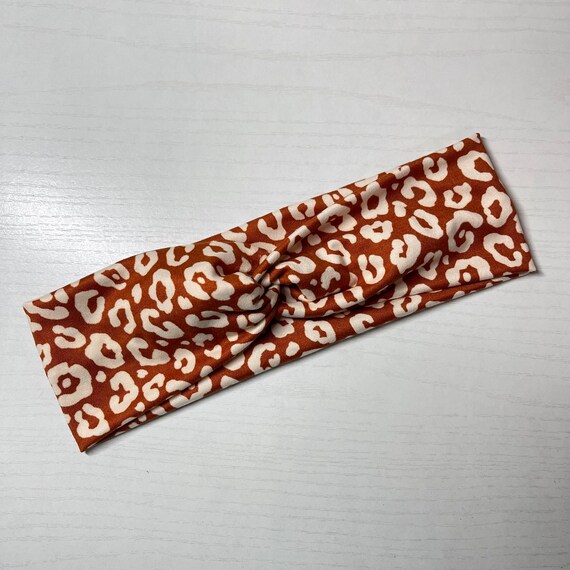 Stylish Rust Knot Headband - Women\'s Accessory Wire Hairband in Rust Red // Women main image 2