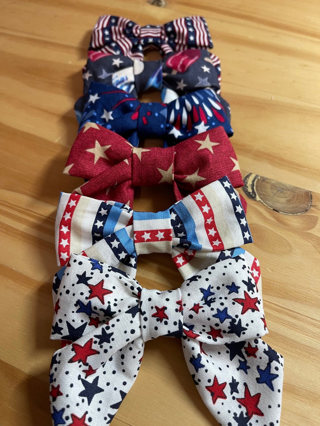 4th of july bows for dogs