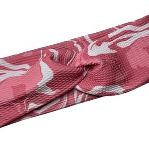 Pink swirls, twist headband, nurse headband, adult turban, headbands for women, cute headband, stretchy, summer, fruity