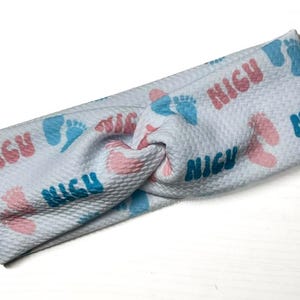 Infirmière L&D Nicu, bandeau torsadé, bandeau d&#39;infirmière, turban pour adulte, bandeaux pour femme, bandeau mignon, extensible, épais, bohème, confortable