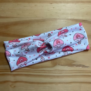 Love potion valentine, twist headband, nurse headband, adult turban, headbands for women, cute headband, stretchy, chunky, boho, comfortable