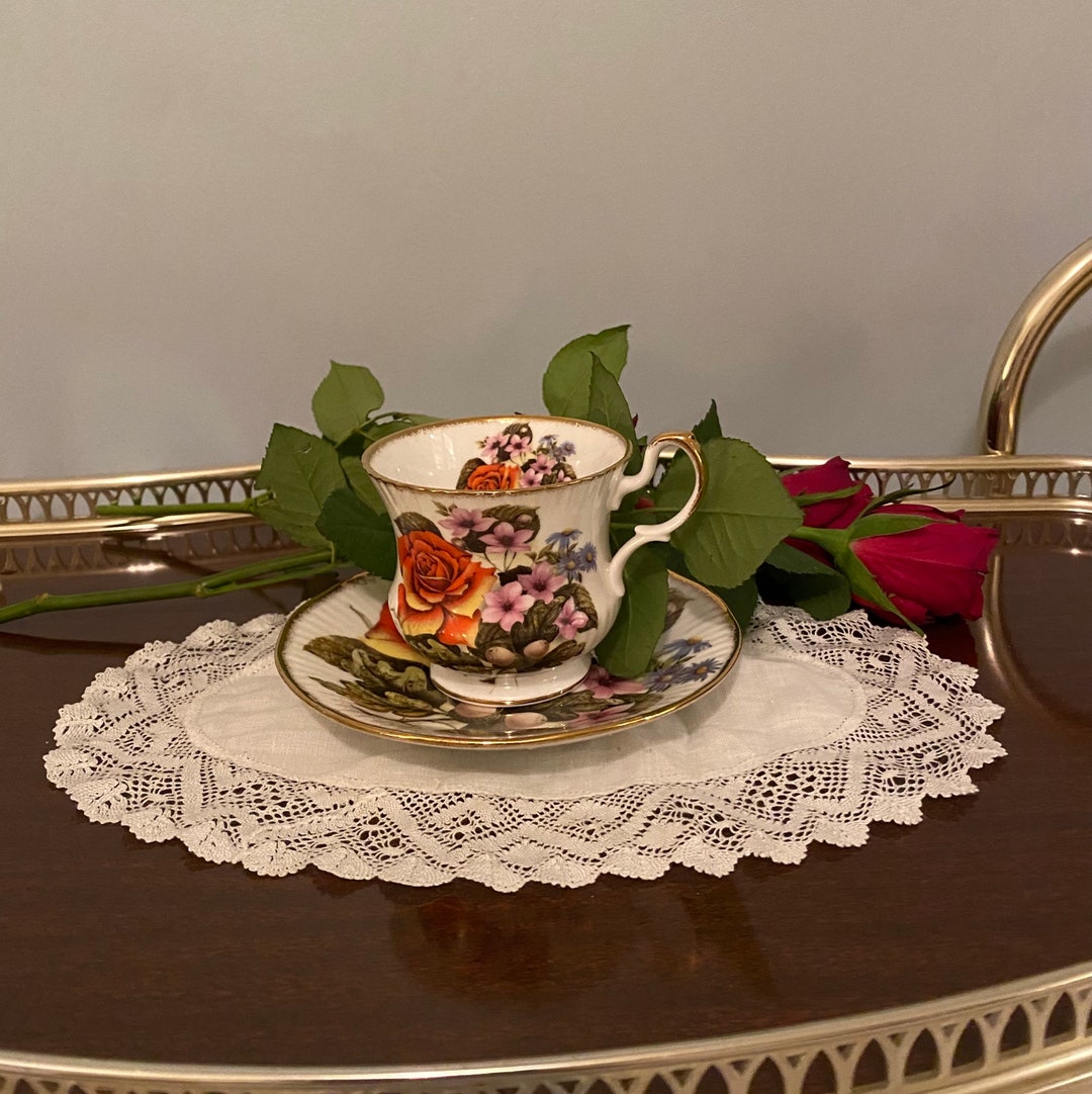 Crownford Tea Cup and Saucer Etsy