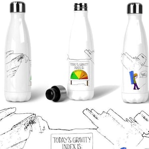 Rock Climbing / Bouldering Design - Stainless Steel 500ml water bottle
