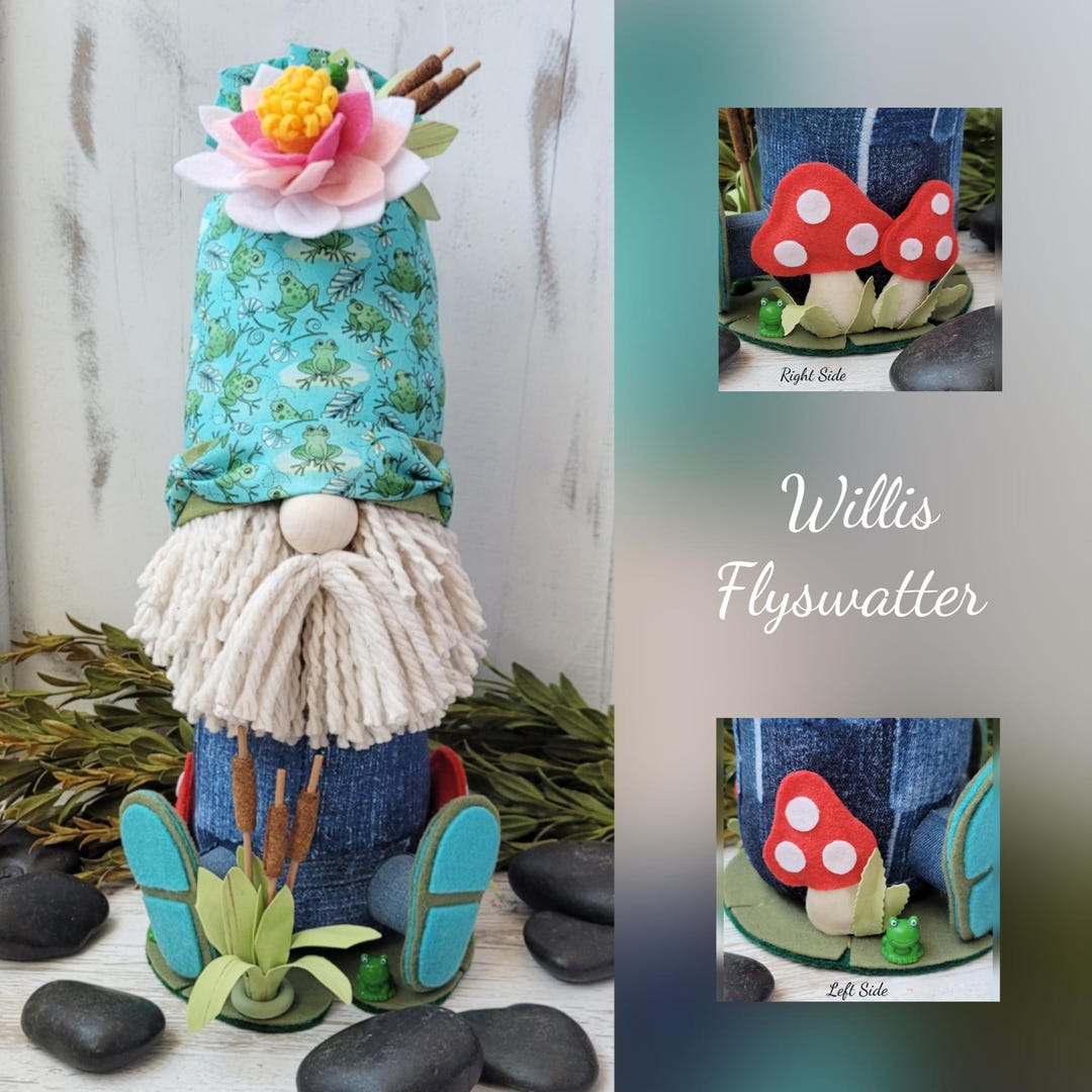 Summer Frog Gnome, Toad Gnome, Frog Gnome Home Decor, Toad Decor ...