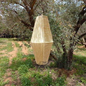moroccan pendant lamps,handmade lamp, raffia lamp, art deco lamp.