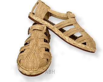 Wedding Raffia Shoes for Men, Moroccan Handmade Raffia Loafers, Premium Artisan Footwear