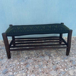 Handmade storage bench