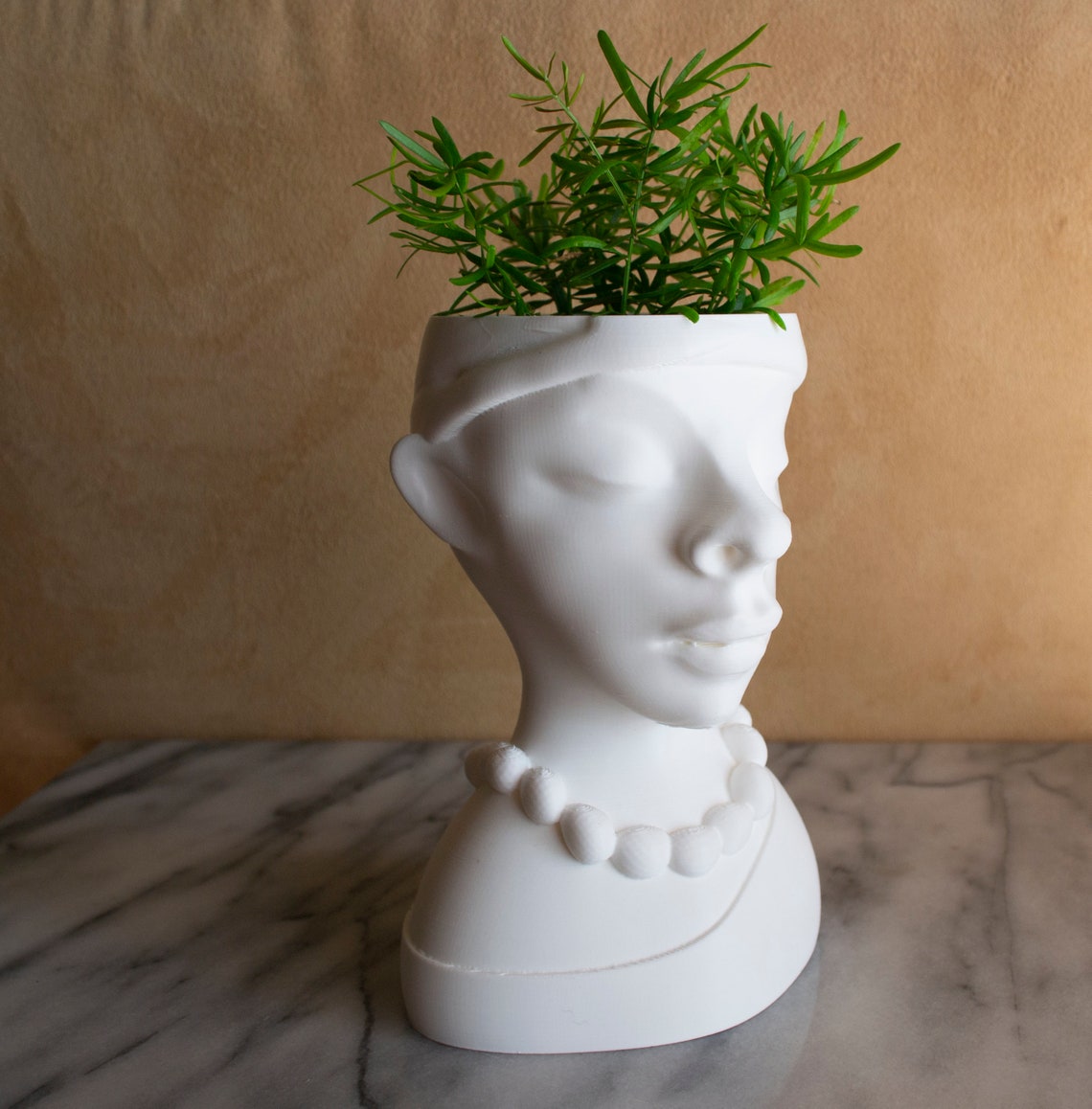 Woman Bust Planter Pot Ideal for houseplants succulents Etsy