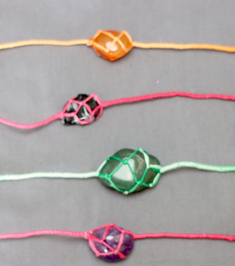 Woven Gem Bracelet