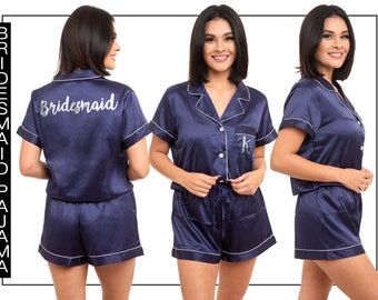 Bridal Party Pajamas, Set, Bridesmaid pajamas, Bridal Party Gift, Bridesmaid PJs