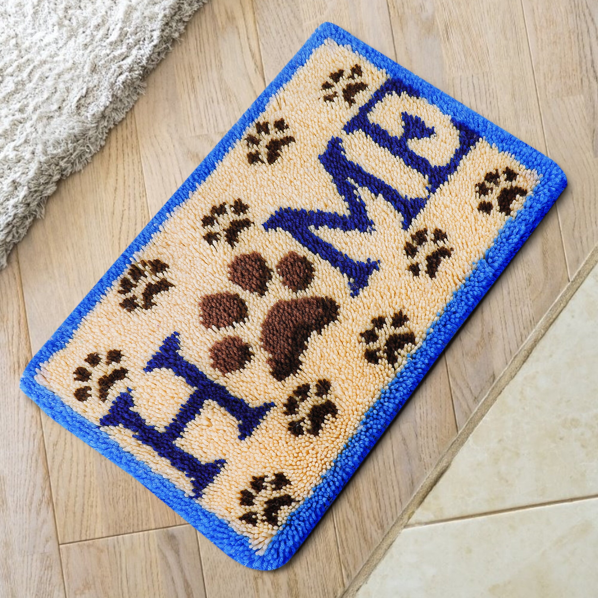 Preprinted Pattern Latch Hook Kits Rug Making Kit Etsy