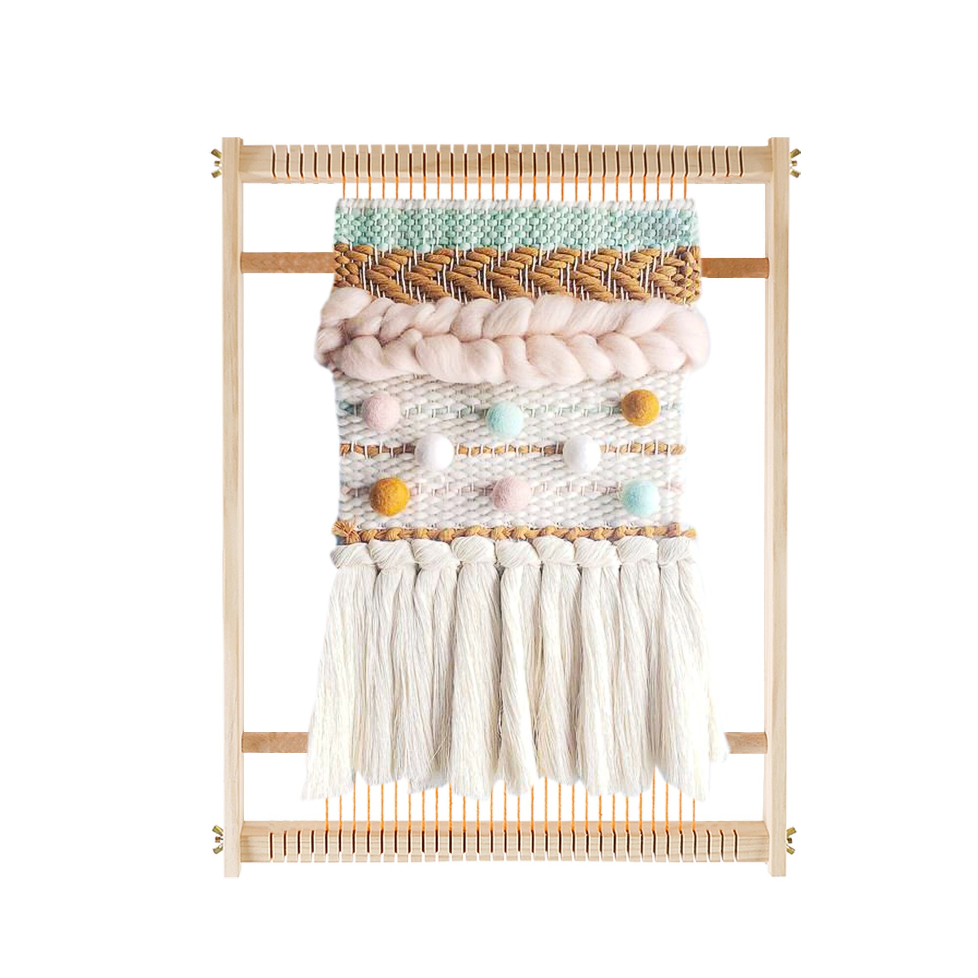 Weaving Loom Multicraft Wooden Lap Weaving Loom DIY Etsy UK