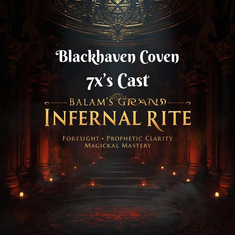 Infernal Rite 7x’s Cast Balam’s Grand Infernal Rite: Lord of Prophecy, Foresight ...