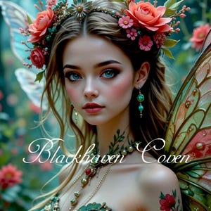 Woodland Fairy Spirit Companion Direct Binding, Intuition, Positive Energy