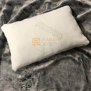 Memory Foam Pillow with Removable Aloevera Cover