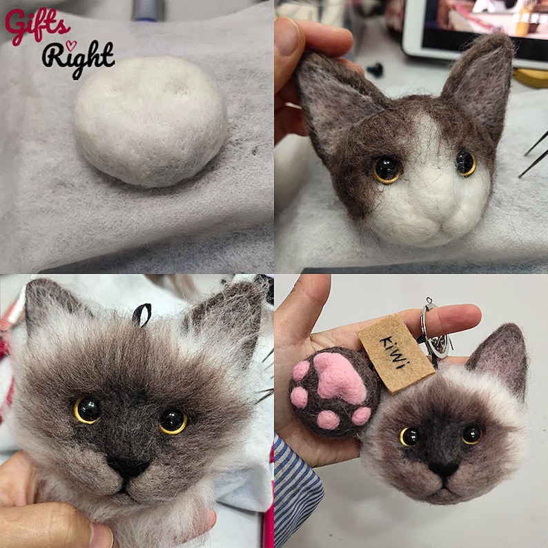 Custom Stuffed Animal of Your Pet Handmade Dog Cat Plush Etsy