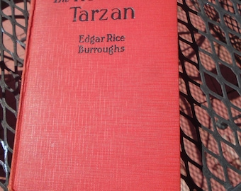 RARE First Edition of The Return of Tarzan 1915 vintage book