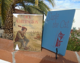 Cat Books: Susie the Cat (1946) & Dick Whittington (1941)