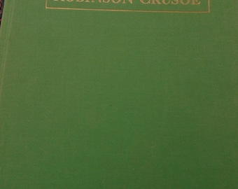 Robinson Crusoe 1983 vintage book