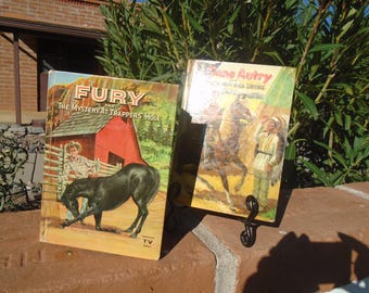 Two 1950's Cowboy books: Fury & Gene Autry