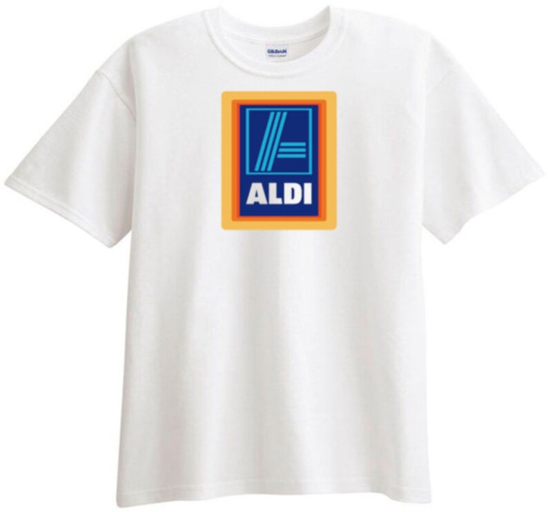 ALDI Supermarket Grocery Store Tshirt Etsy