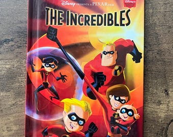 The Incredibles Disney’s Wonderful World of Reading - Vintage Children's Book 2004