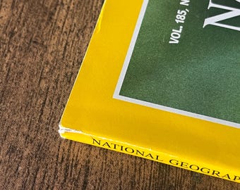 National Geographic Magazine Vol 185 No. 4 April 1994 - Etsy Canada