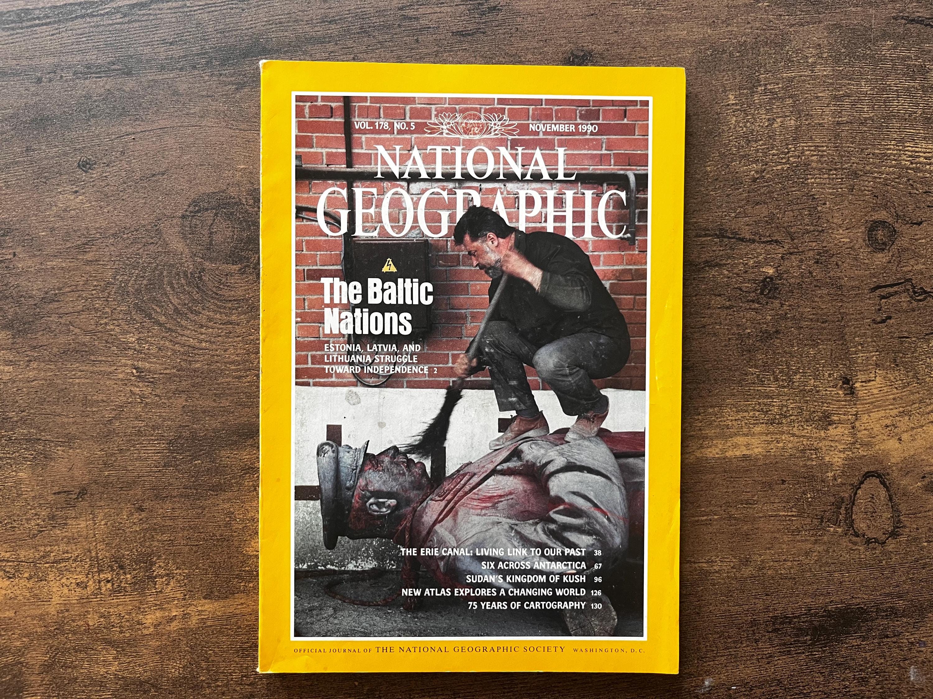 National Geographic November 1990 | Baltic Nations - Erie Canal