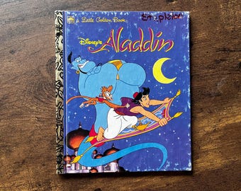 Aladdin  A Little Golden Book 107-88 Disney