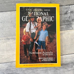 National Geographic Magazine Vol 180 No. 1 January 1991