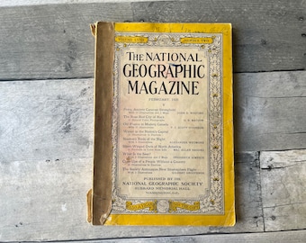 National Geographic Magazine Volume 67 No. 2 February 1935 -  Great Depression Era Collectible Magazine