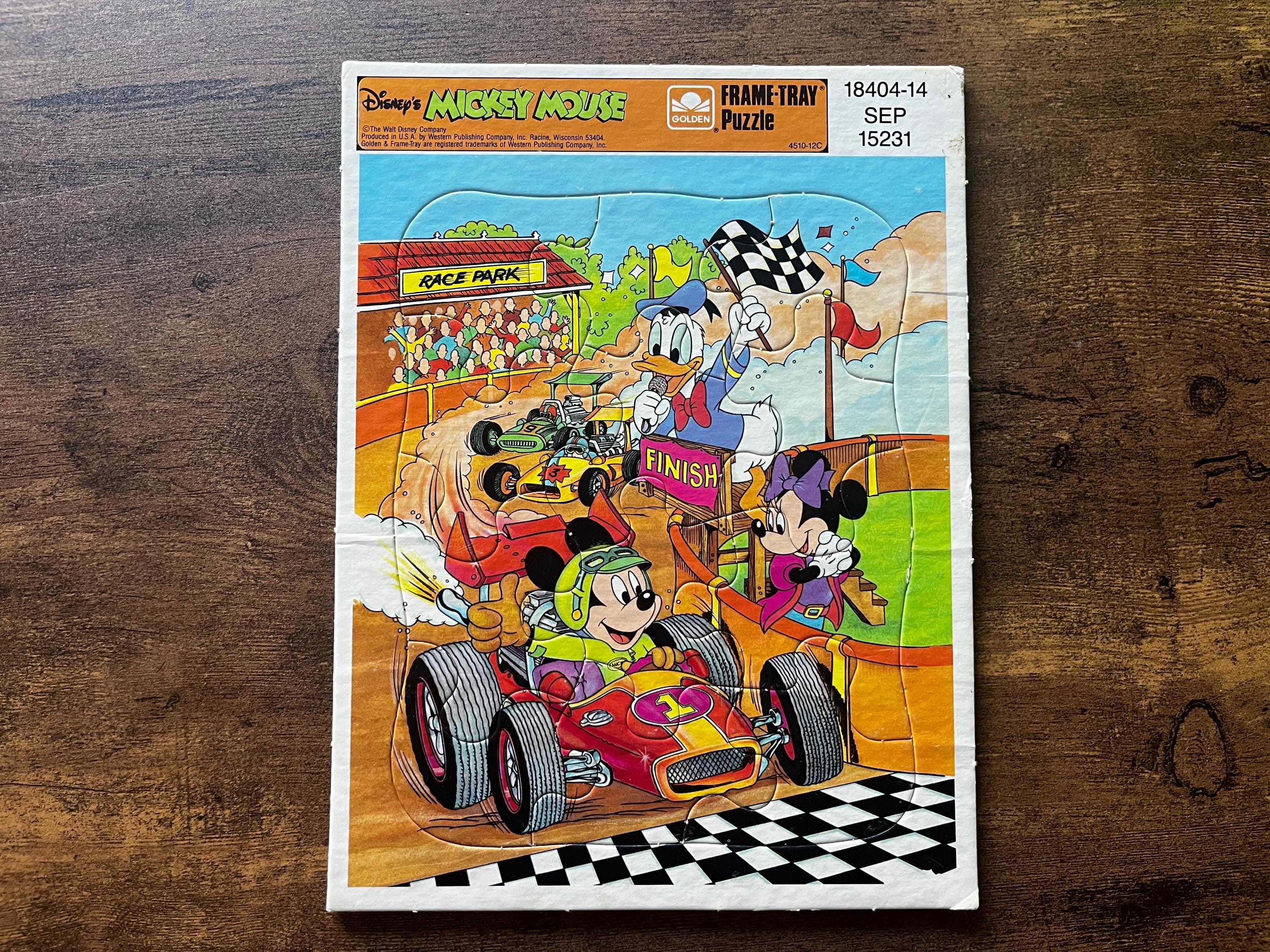 Vintage mickey mouse puzzle - Etsy 日本