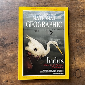 National Geographic Magazine Vol 197 Nr. 6 Juni 2000 Enthält KEINE Kartenbeilage
