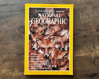 National Geographic September 1991 - Etsy