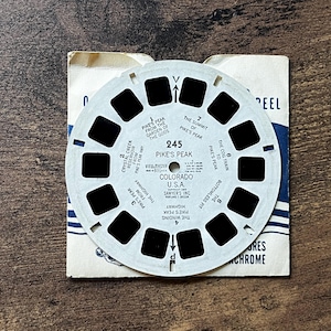 View-Master Reel 245 Pike&#39;s Peak Colorado USA 1949
