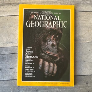 National Geographic Magazine Vol 181 No. 3 Marzec 1992