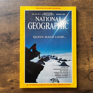 National Geographic Magazine Vol 193 Nr. 2 Februar 1998 Enthält KEINE Beilage