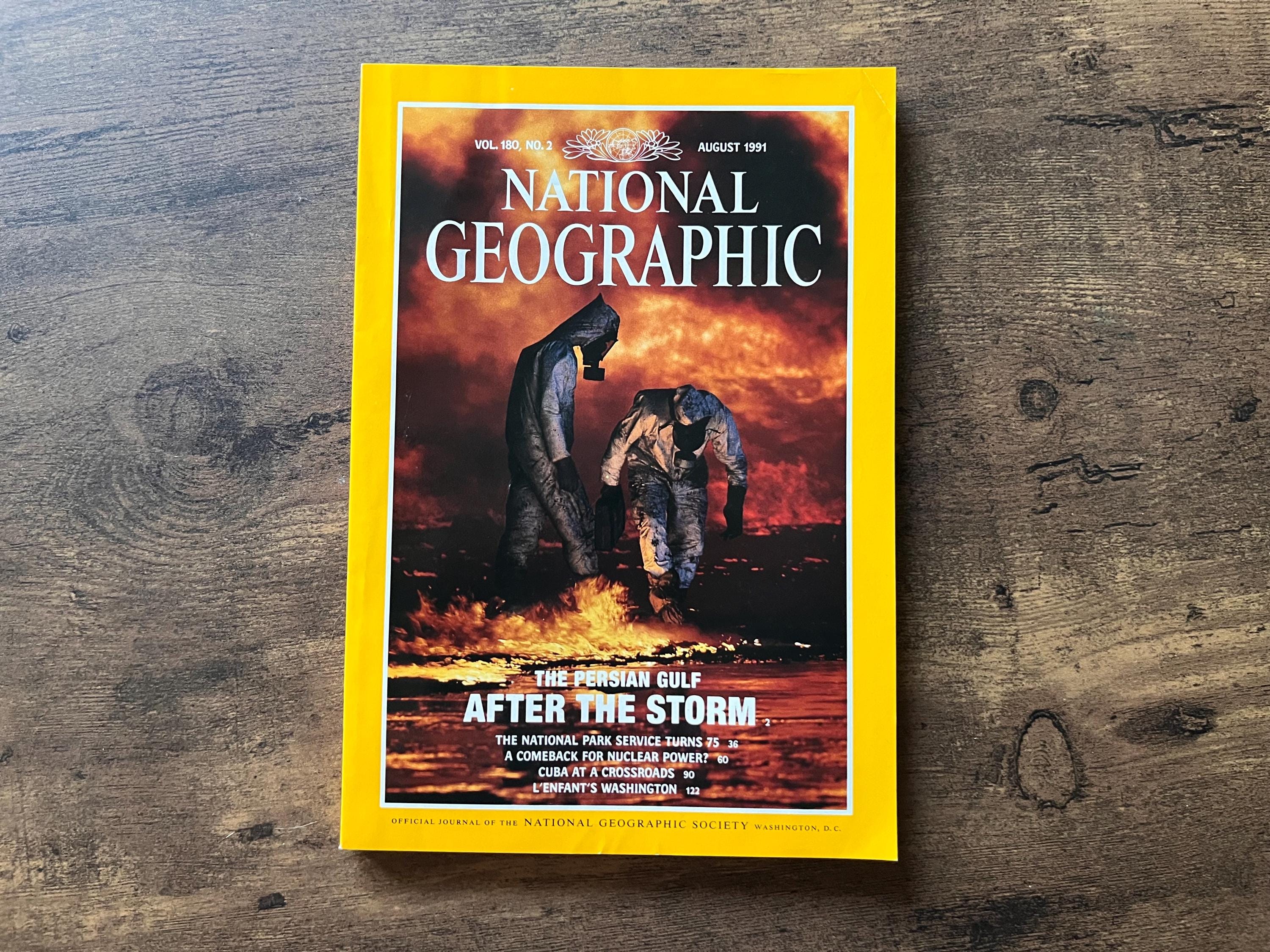 Revista National Geographic Vol. 180 N.° 2 Agosto de 1991 - Etsy