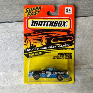Matchbox Car Pontiac Stock Car #35 - New in Package